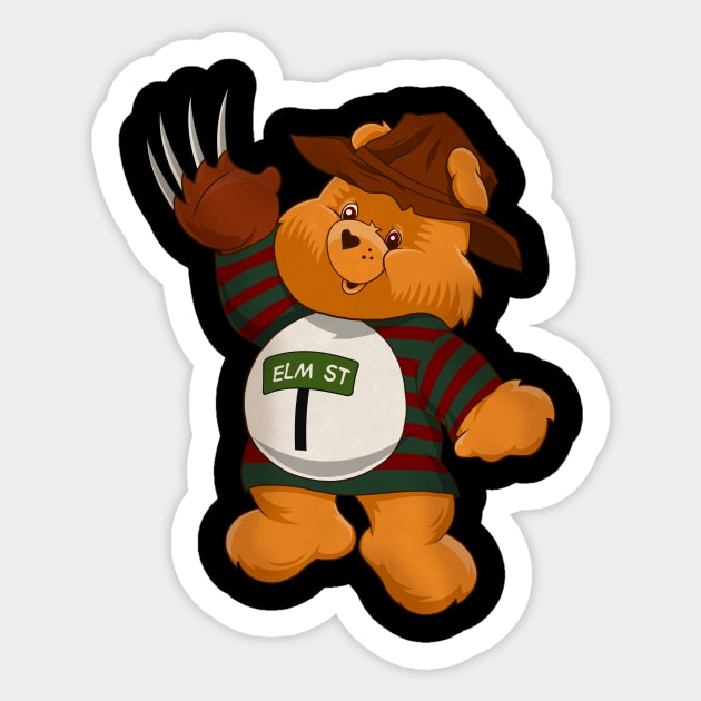 Freddy Bear Sticker by willblackb4